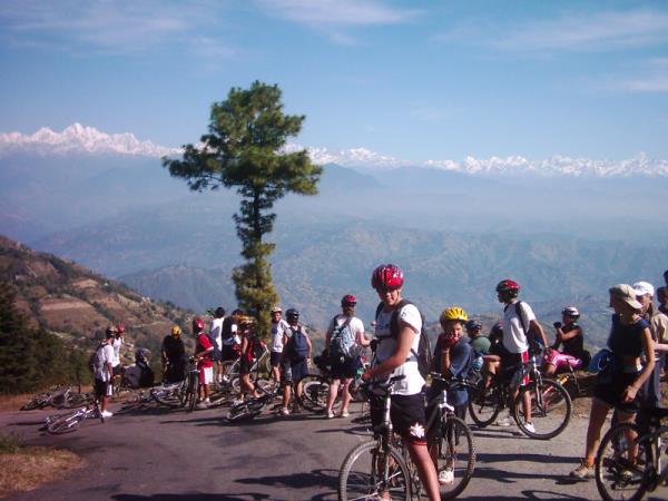 Cycling tour in Kathmandu Valley, Nepal