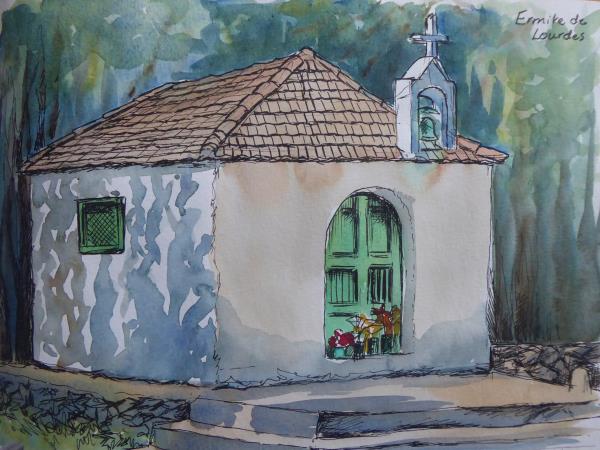 La Gomera painting holiday in Canary Islands