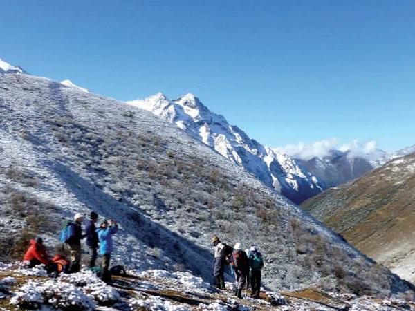 Snowman trek in Bhutan