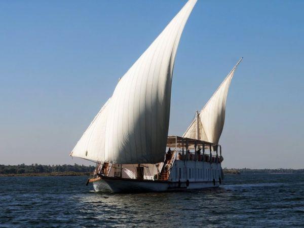 Nile traditional cruise of Egypt