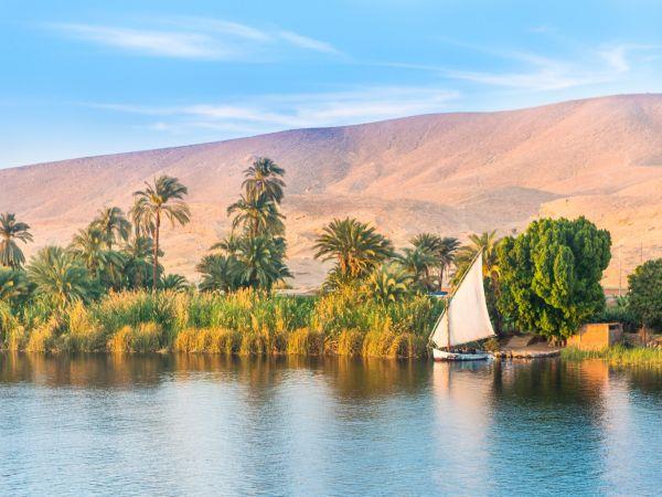 Nile traditional cruise of Egypt