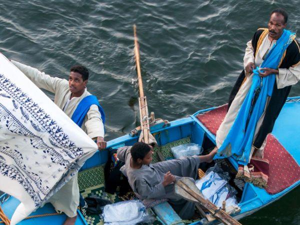 Nile traditional cruise of Egypt