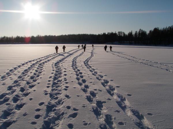 Snowshoeing holiday in Finland