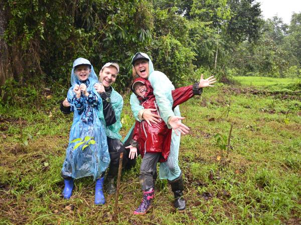 Borneo family volunteering holiday