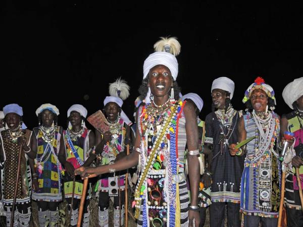 Gerewol festival holiday in Chad