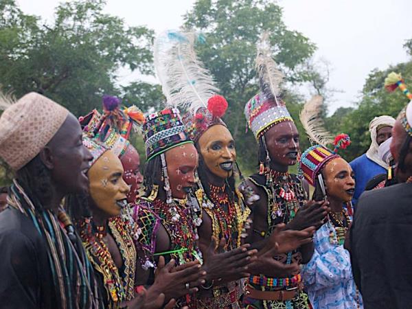 Gerewol festival holiday in Chad