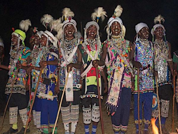 Gerewol festival holiday in Chad