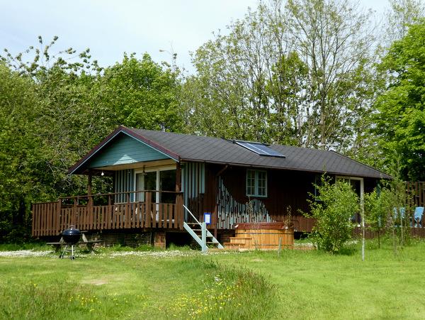 Devon eco lodge accommodation, England