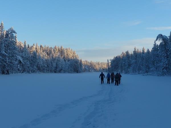 Snowshoeing holiday in Finland