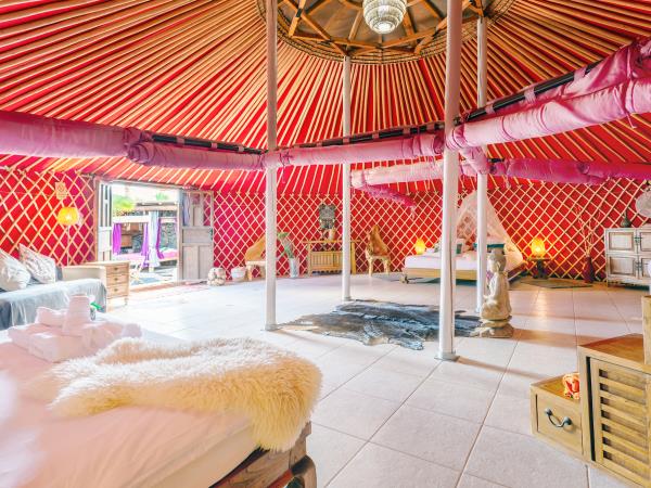 Luxury yurt pod accommodation in Lanzarote