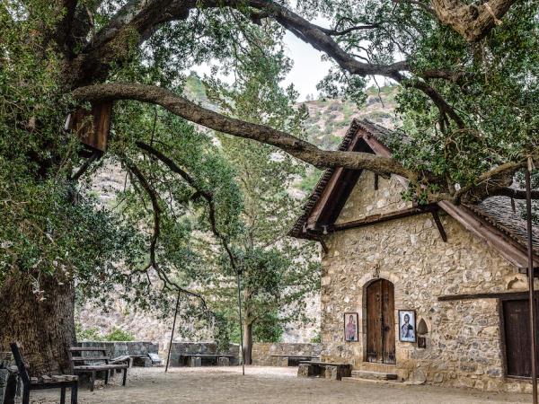 Hiking in the Troodos mountains, Cyprus