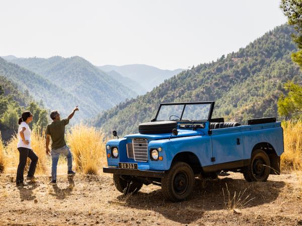 Hiking in the Troodos mountains, Cyprus