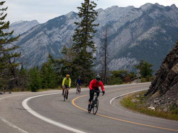 Jasper to Banff cycling tour in Canada