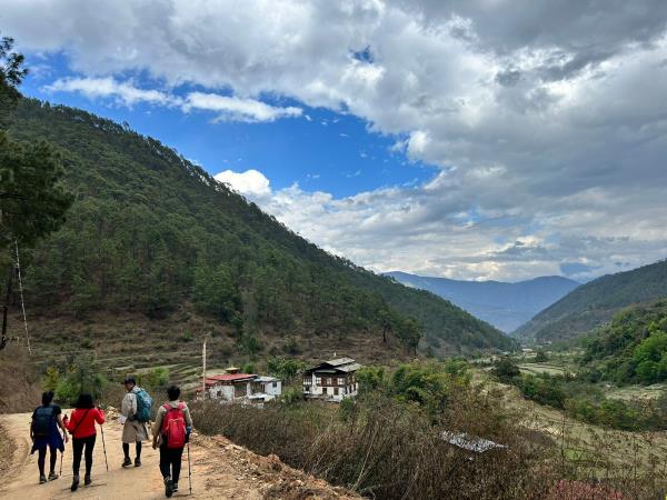 Western Bhutan walking holiday