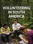 Volunteering in South America holidays Volunteering in South America holidays